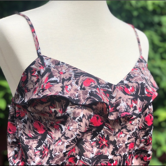 Kimchi Blue Floral Ruffle Romper Sz S - Picture 3 of 6